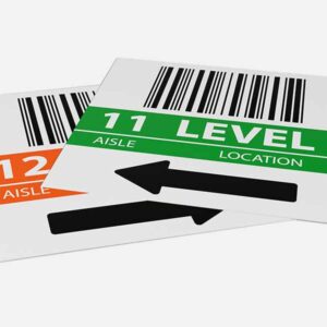 Aisle Marker Labels