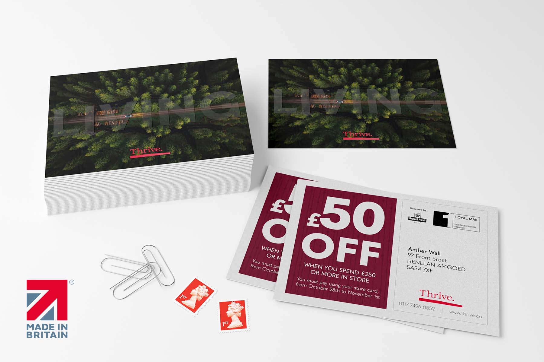 Postacard medium 148 105 A6 Printed Postcards